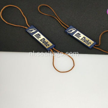 Tags voor sieradenverkoop met elastische gaten